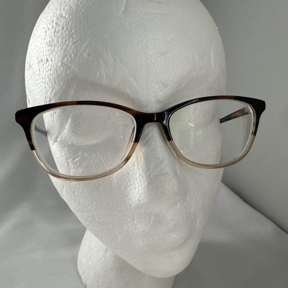 Warby Parker Eyeglasses Daisy W 615 Tea Rose Fade Semi Cat Eye Frame 54 17 142